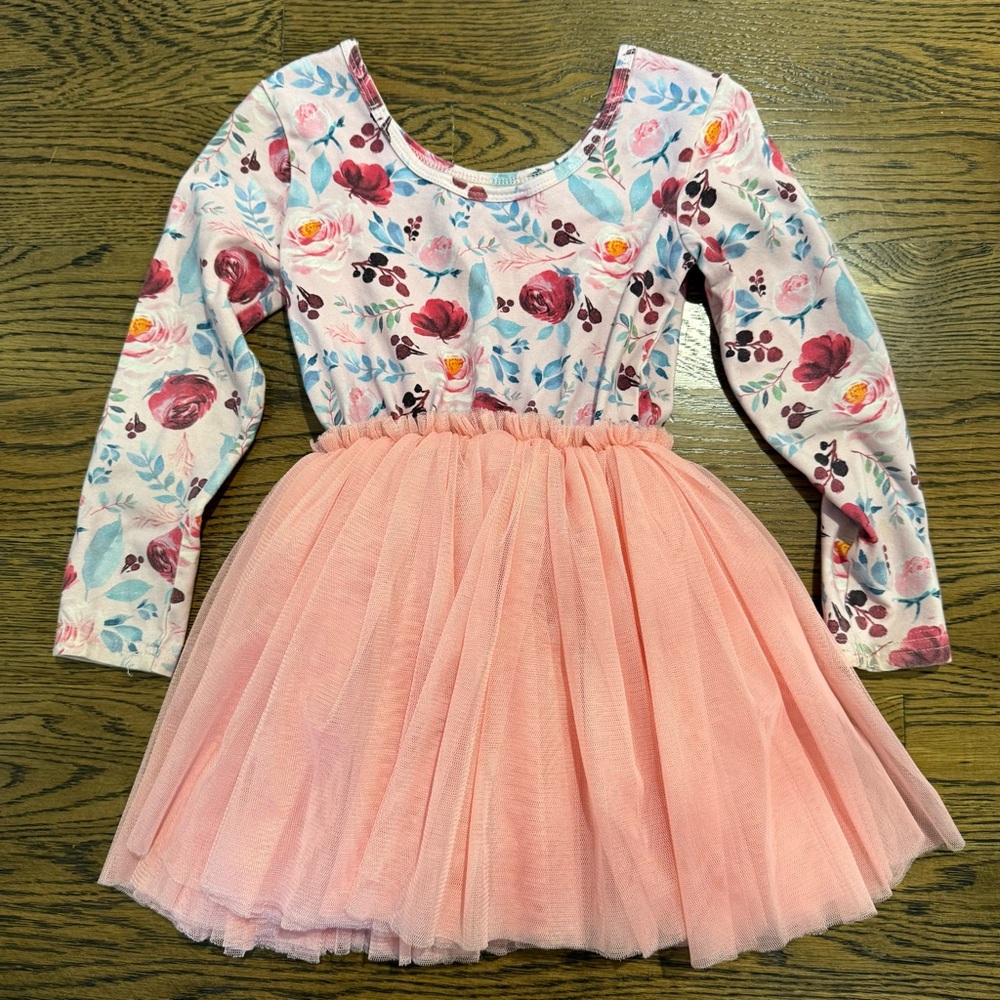 Rock Your Baby Floral and Peach Dress